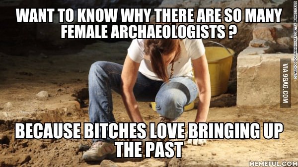 Female archaeologists