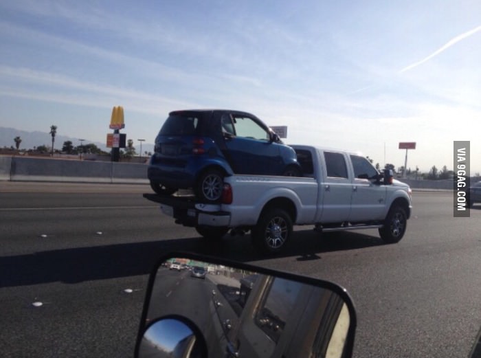 Great way to transport a car