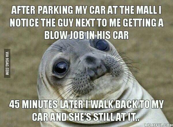 I&#039;m not sure which is more embarrassing, getting caught twice or after 45+ min she still couldn&#039;t get the job done.