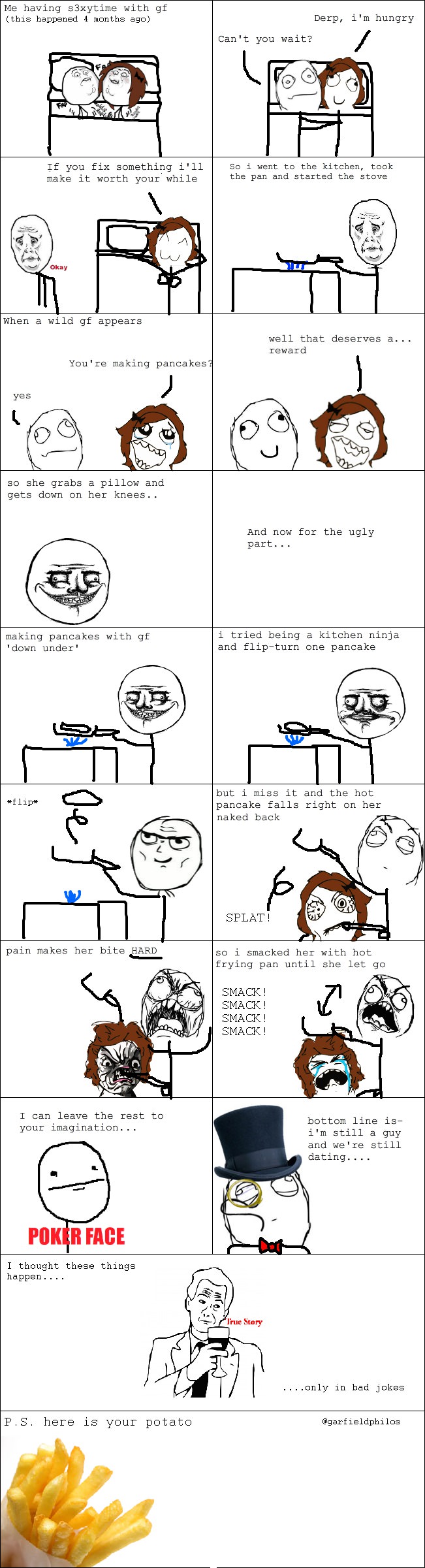 Pancakes Rage Comic