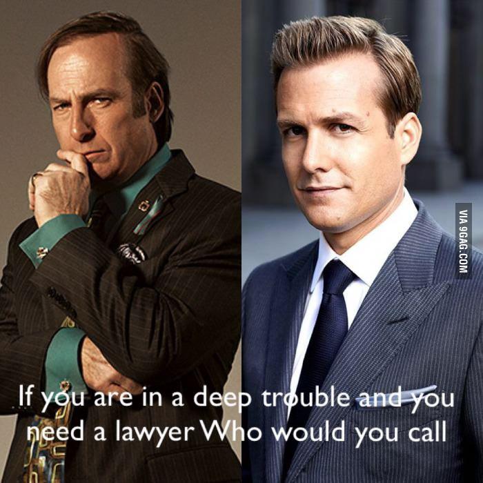 Saul Goodman vs. Harvey Specter