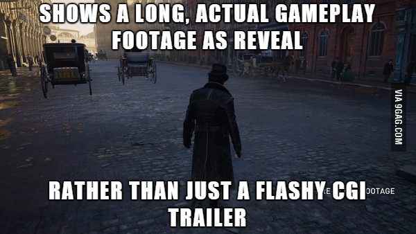 They did one good thing with AC: Syndicate reveal