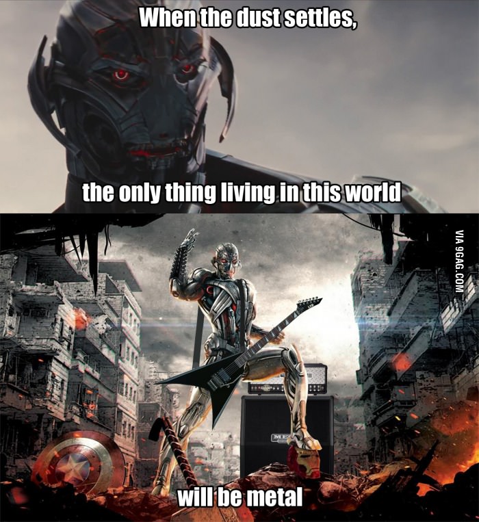 Ultron is so metal