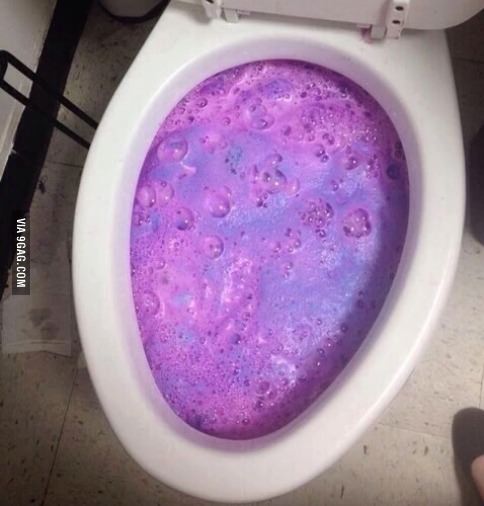 When your dad thinks your bath bomb is a toilet cleaner