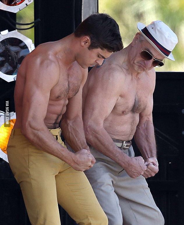 Zac Effron and Robert De Niro