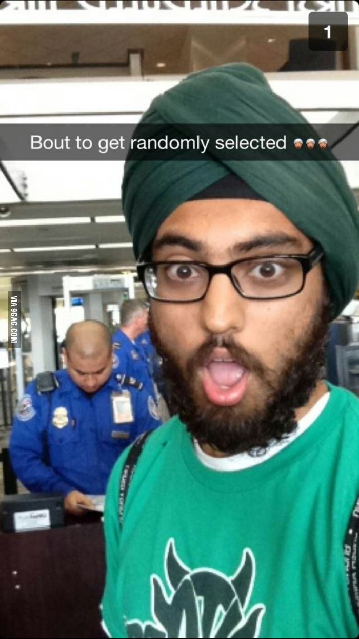 &quot;Bout to get randomly selected&quot;