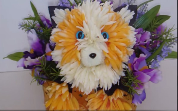 17 Beautiful Flower Arrangements For Dog Lovers