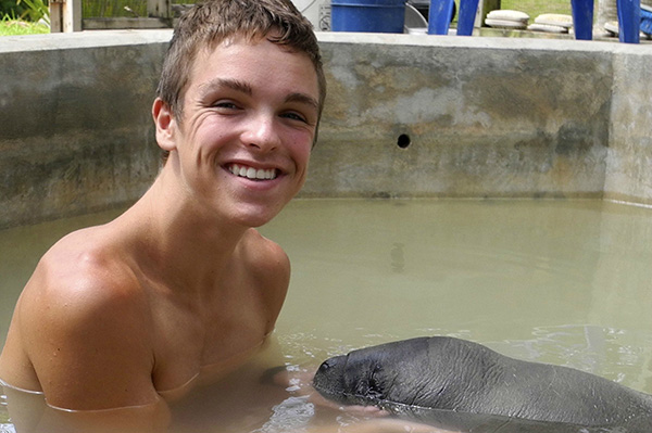 After Its Mother Was Killed, This Baby Manatee Had No Way To Survive. And Then This Happened