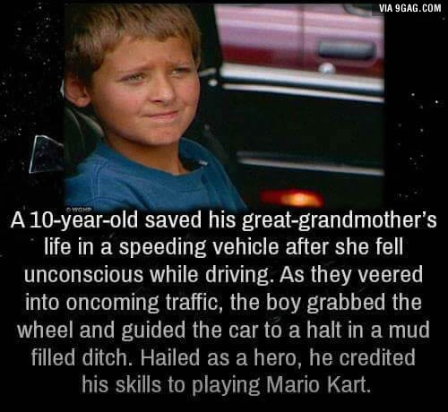 All hail Mario Kart