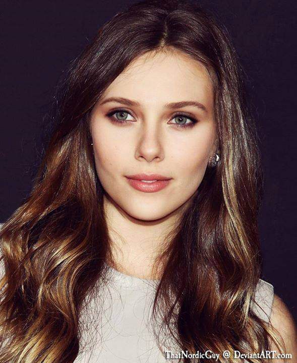 Elizabeth Olsen and Scarlett Johansson morphed into one beautiful woman.