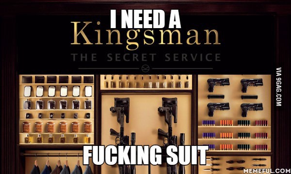 First thought after watching Kingsman.