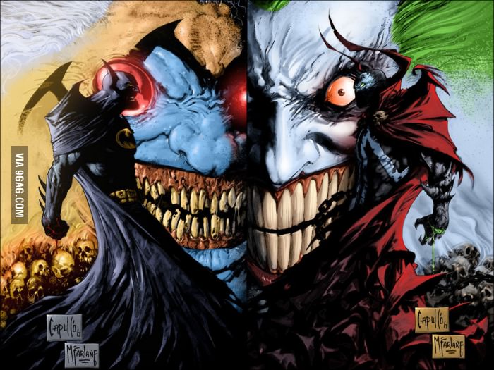 Forget about Superman! Batman vs Spawn was the real deal.
