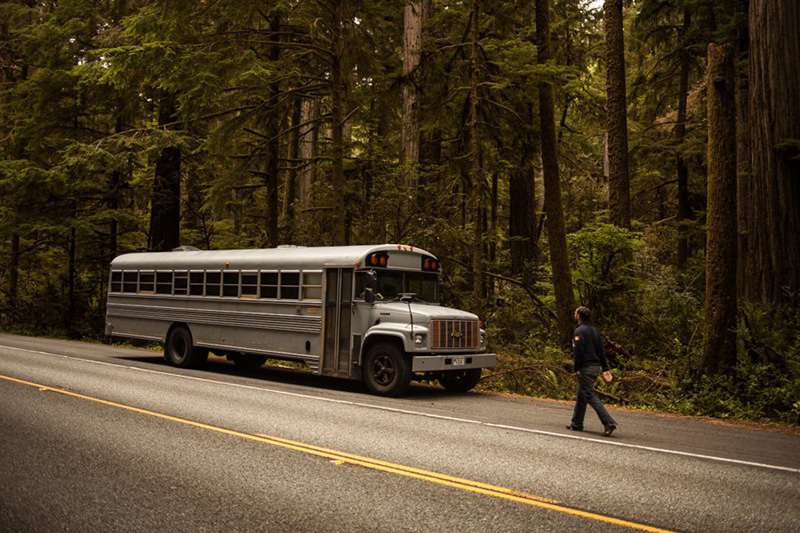 He Bought An Old School Bus On Craigslist And Turned It Into The Ultimate Road Trip Vehicle