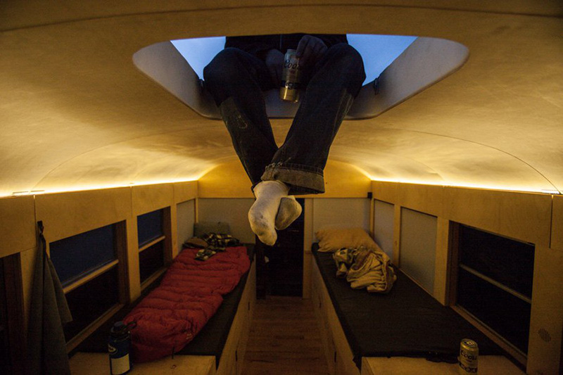 He Bought An Old School Bus On Craigslist And Turned It Into The Ultimate Road Trip Vehicle