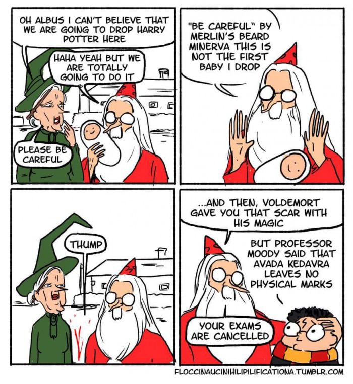 How Harry got his scar