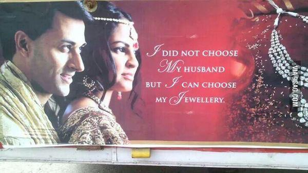 Jewelry ad from India