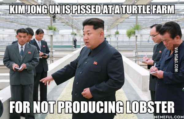 Kim Jong Un Wants Lobster, And He Wants It Now!