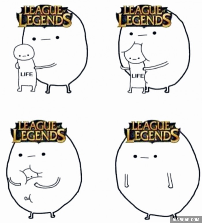 League of Legend&#039;s players have no life