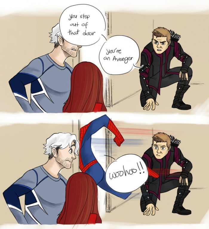 Oh, Spiderman.