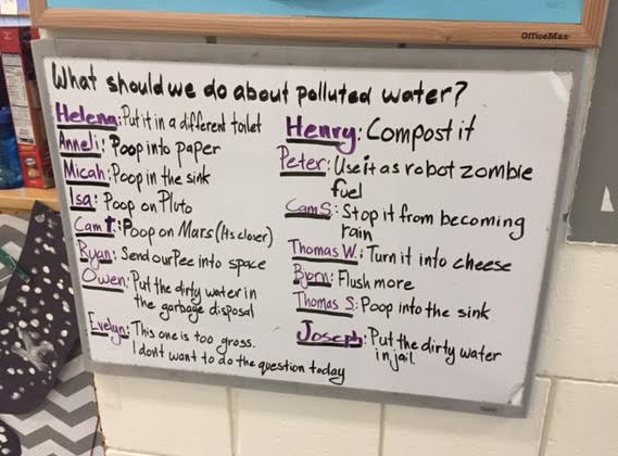 Preschoolers At This Daycare Had Priceless Responses When Asked About Polluted Water