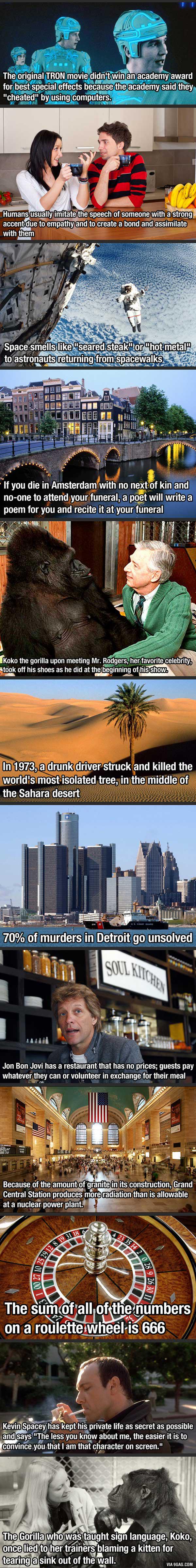 Random Facts (Pt. 2)