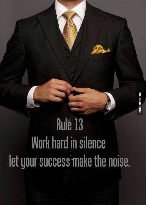 Rules for Gentleman