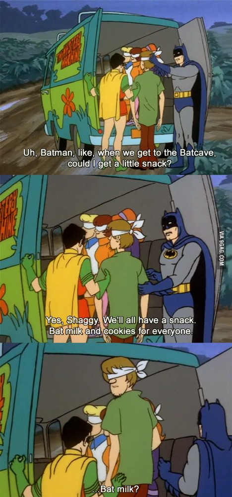 Shag(gy) in the Batcave