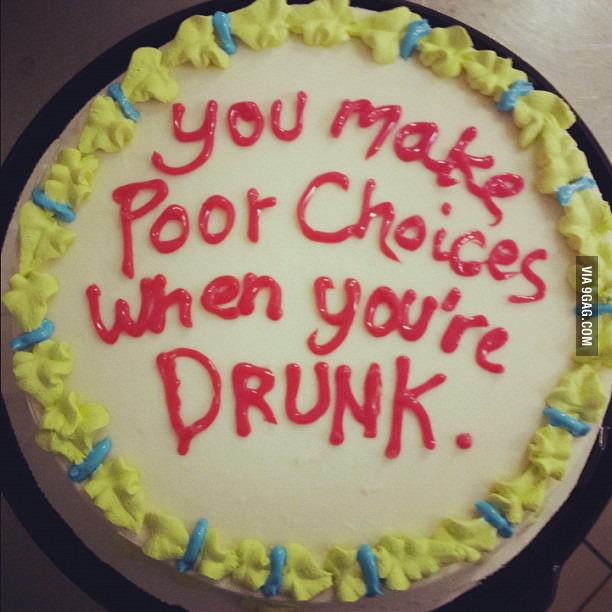 She recently got a job at DQ. This is the first thing she was asked to write on a cake.