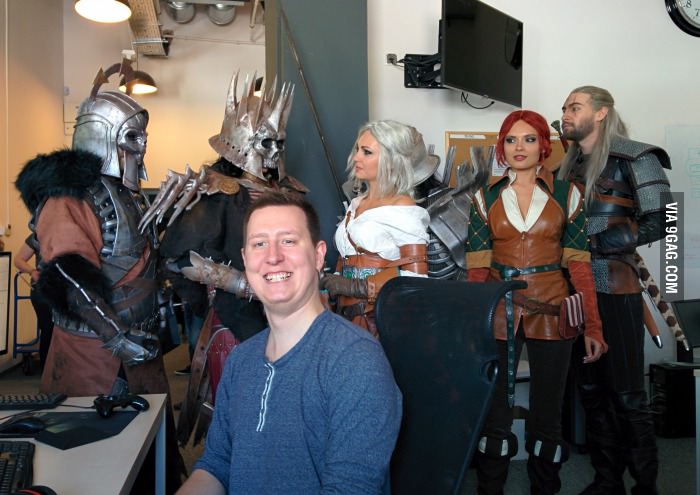 Since everyone is posting their jobs, this is what I do. I&#039;m one of the developers of The Witcher 3: Wild Hunt.