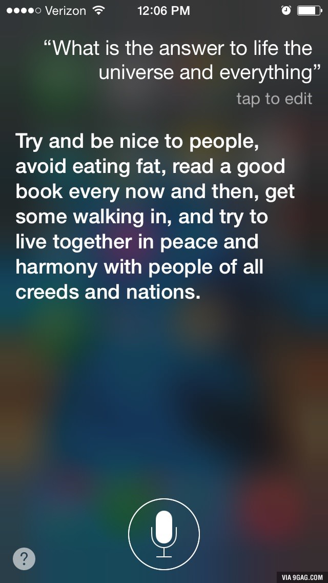 Siri gets it. Why can&#039;t we?