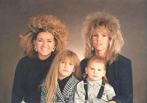 There's No Haircut Like An 80s Haircut. I Can't Stop Laughing!