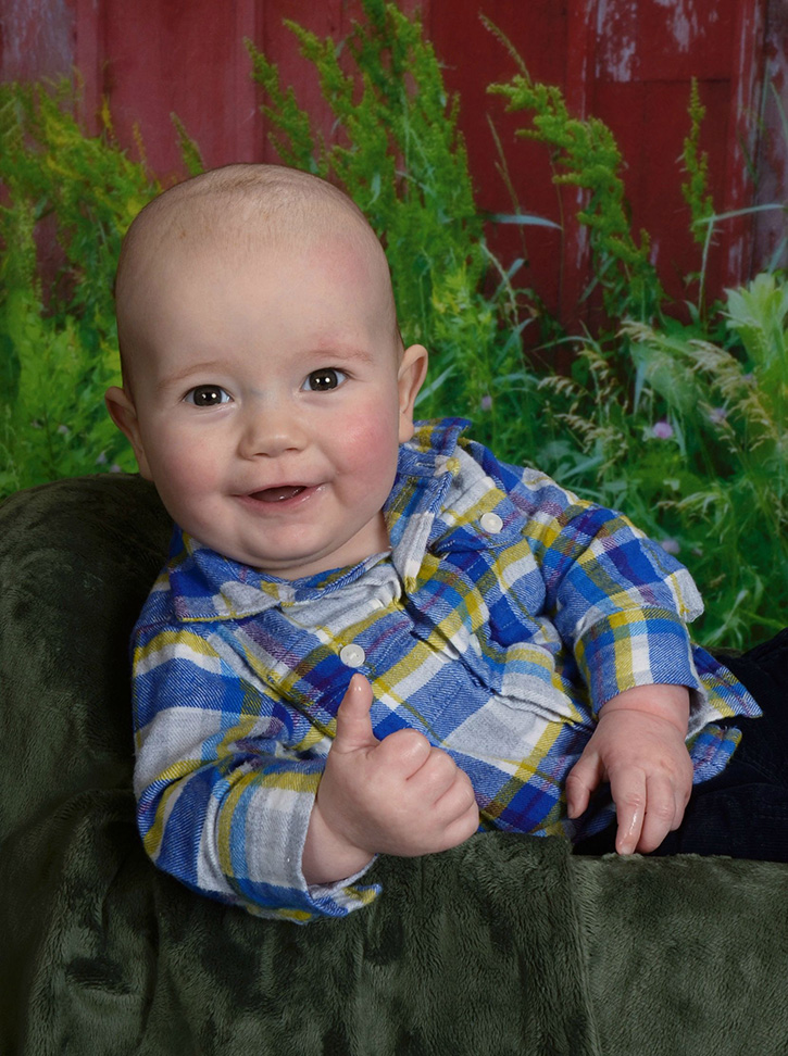 This 5 Month-Old Baby Just Took The Most Epic School Photo