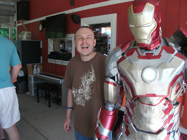 This Guy Dressed As Iron Man Attends A Charity For Kids With Disabilities Every Year. His Story Is Beautiful