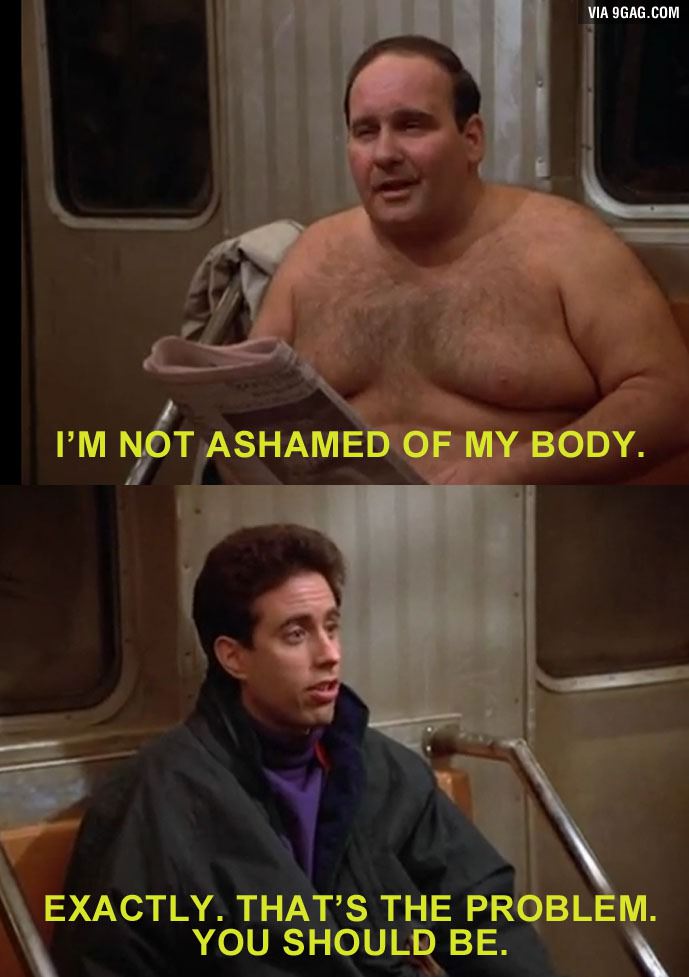 We could learn a thing or two from Seinfeld