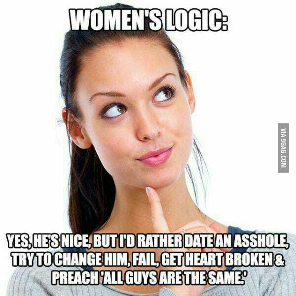 Women&#039;s logic...