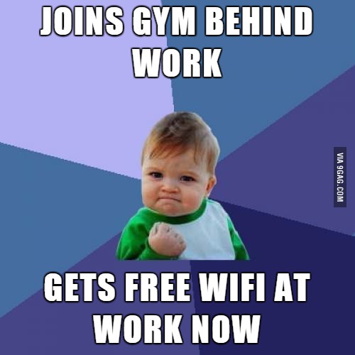 Yet another benefit to joining a gym