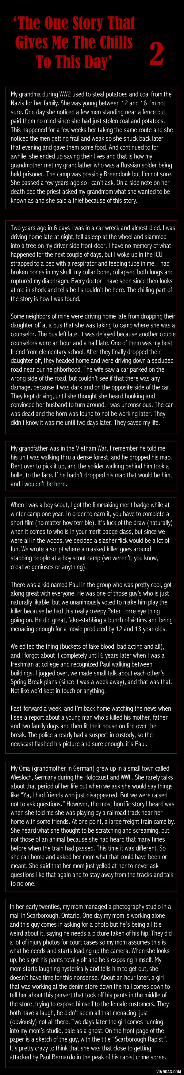 &lsquo;The One Story That Gives Me The Chills To This Day&rsquo; 2