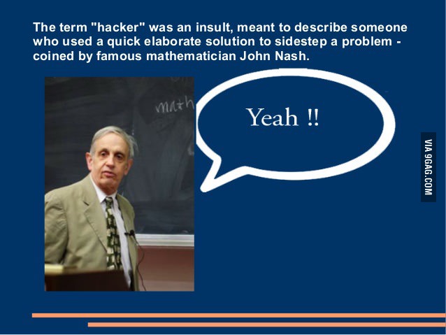 &quot;Hacker&quot; Was &quot;Created&quot; by John Nash
