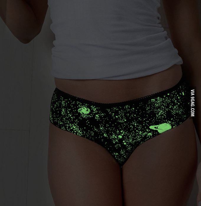 Glow in the dark panties