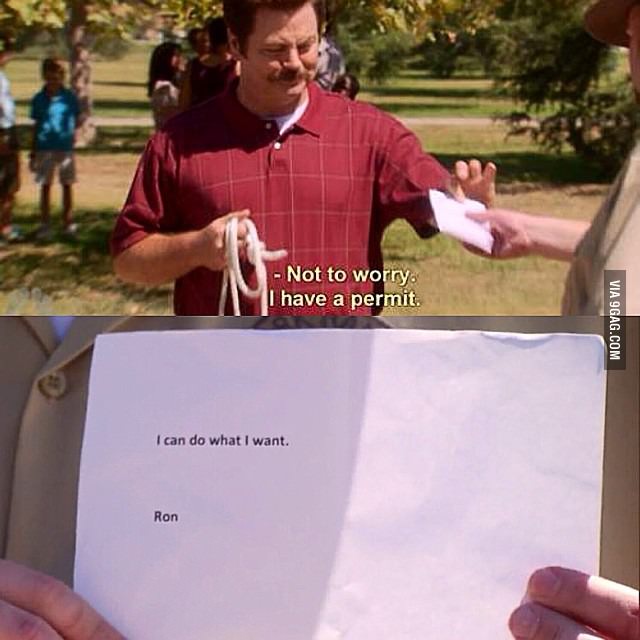 I have a permit