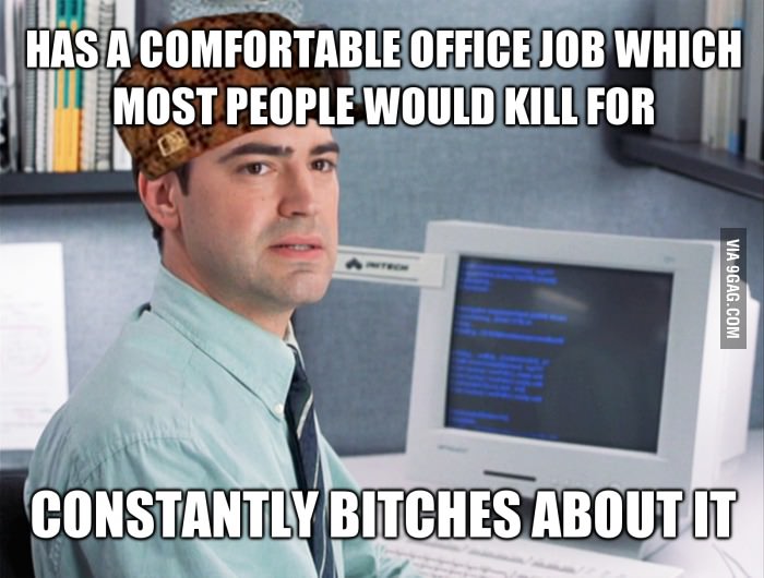 In this economy, office space has become a lot less relatable