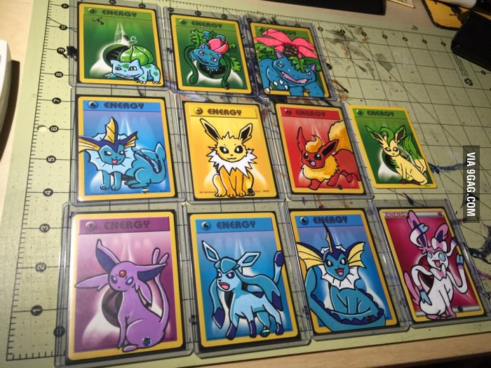 Pokemon on the appropriate energies.