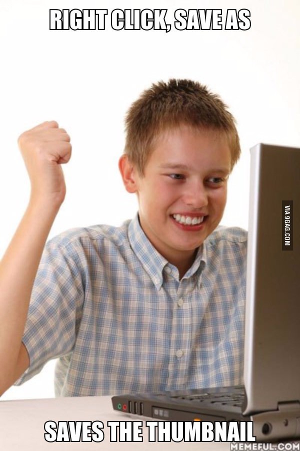 Saving the download icon is a classic as well.