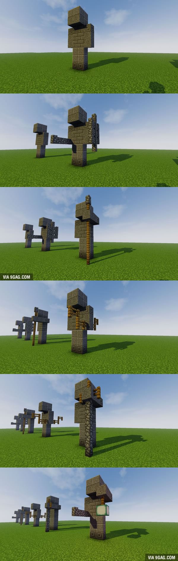 Small statues