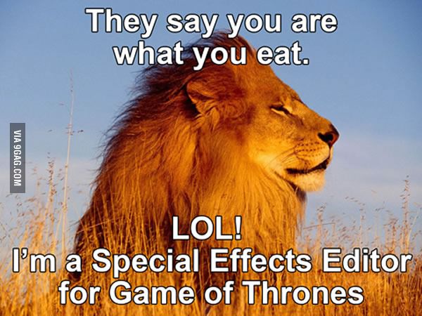 They say you are what you eat.