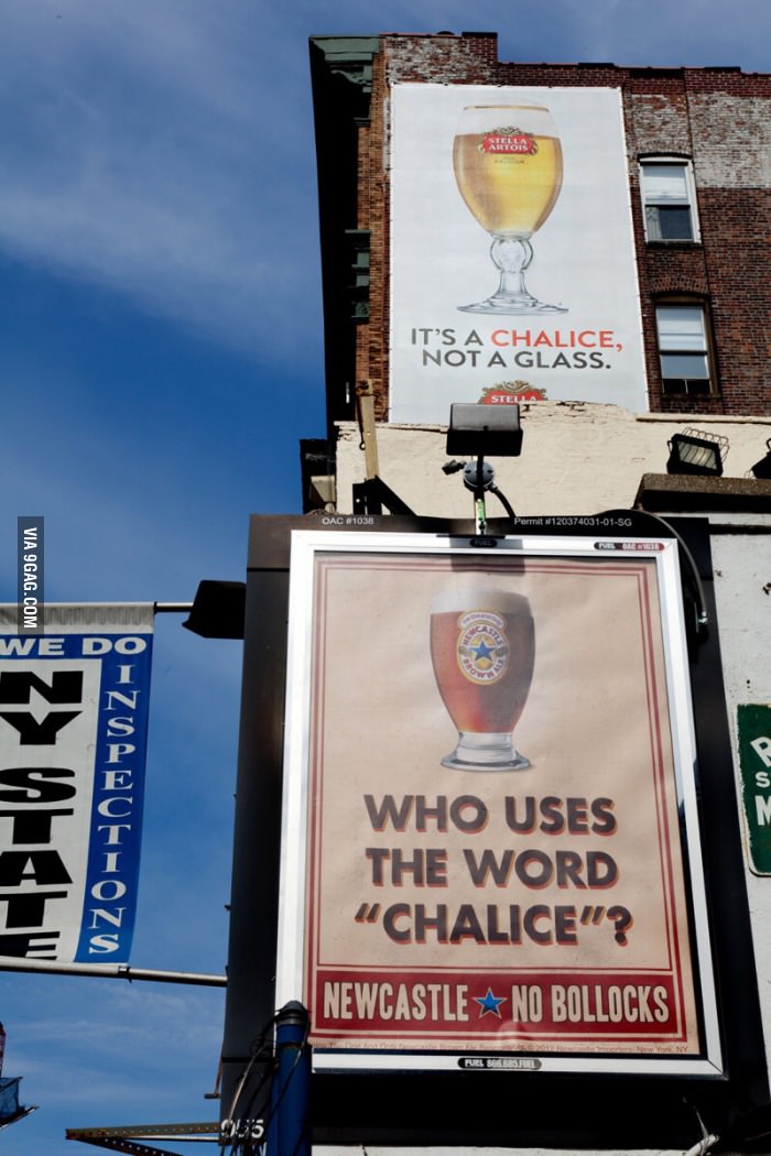Who uses the word &quot;chalice&quot;?