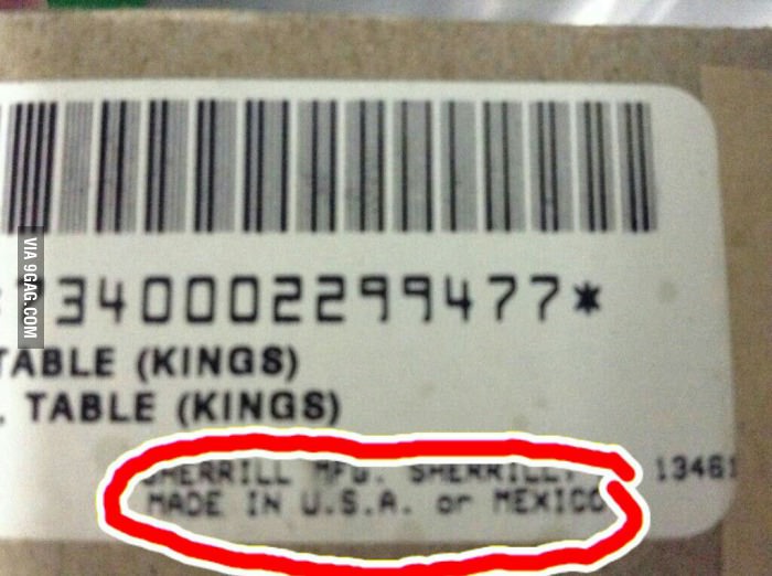 Made in USA or Mexico?