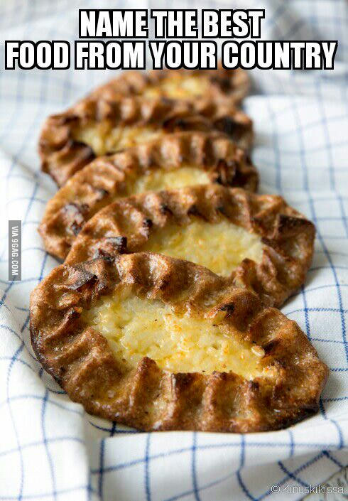 I&#039;m going to start with Karjalanpiirakka (Karelian pasty) from Finland