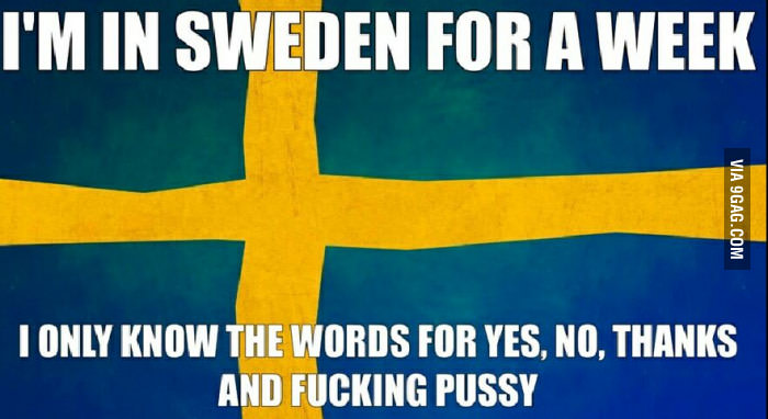 Any Swedish 9gaggers? HELP!