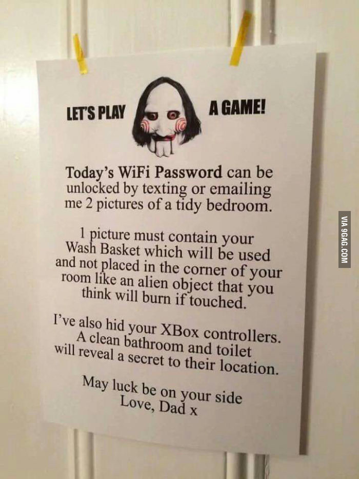 I want to play a game...